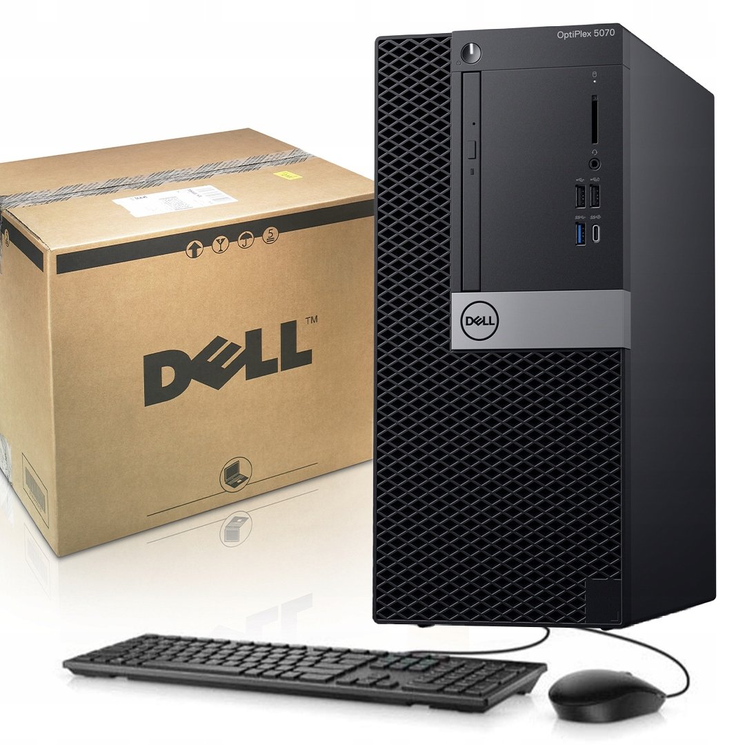 KOMPUTER STACJONARNY DELL OPTIPLEX 5070 MT i5-9500 16GB 256SSD DVD-RW W11