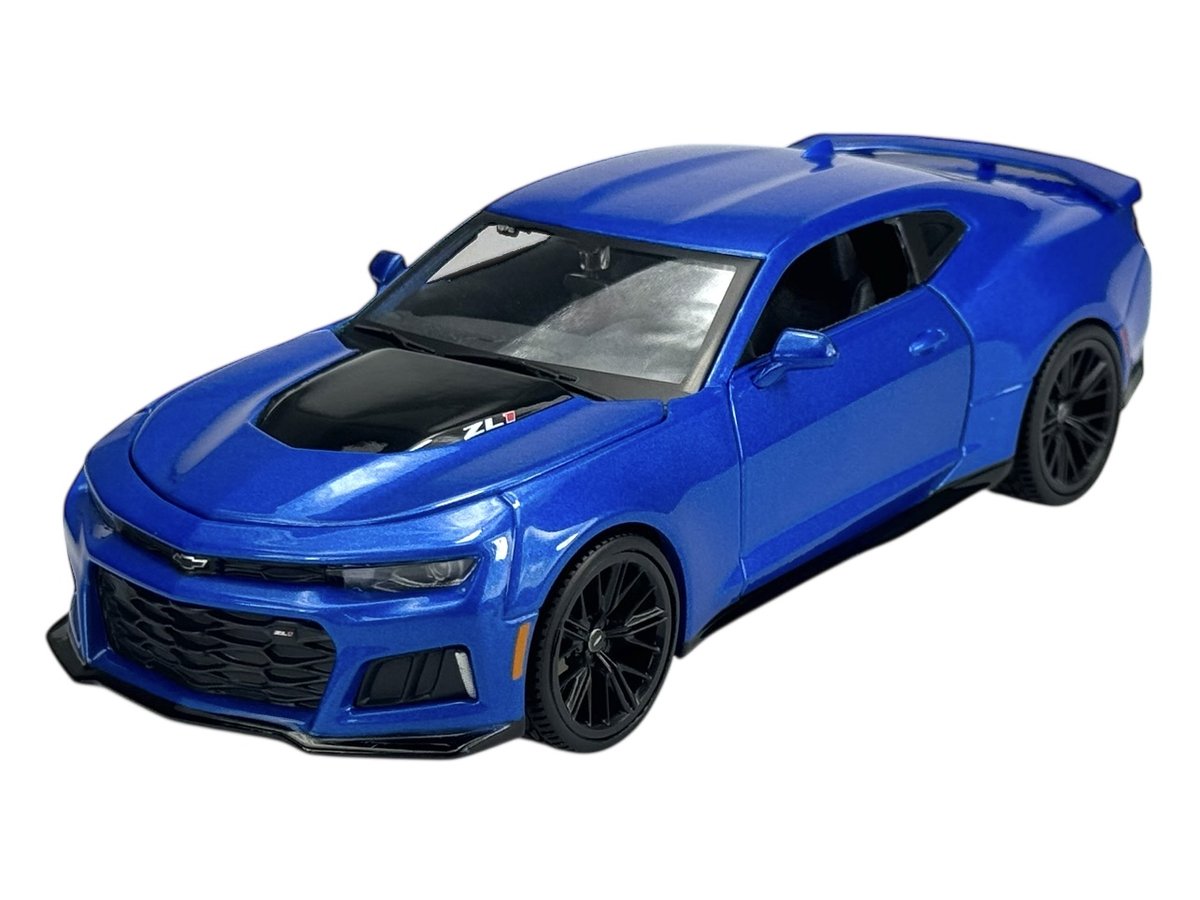 MAISTO 2017 CHEVROLET CAMARO ZL1 NIEBIESKI 1:24
