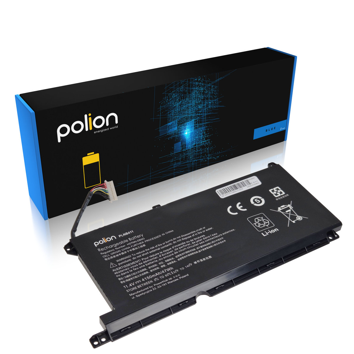 Bateria PG03XL do HP Spectre X360 15-AP