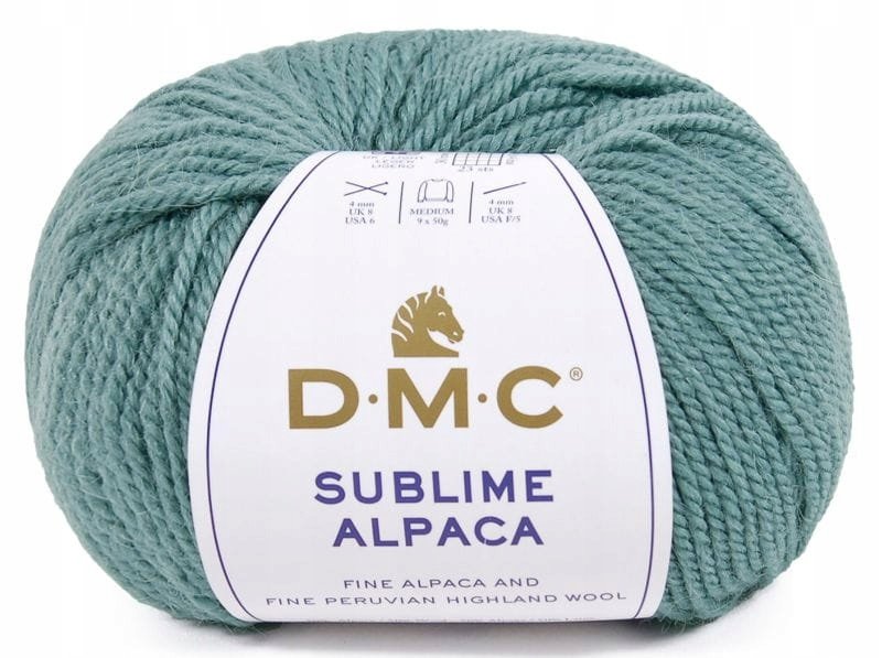 wełna DMC SUBLIME ALPACA kol. 807 / szałwiowy