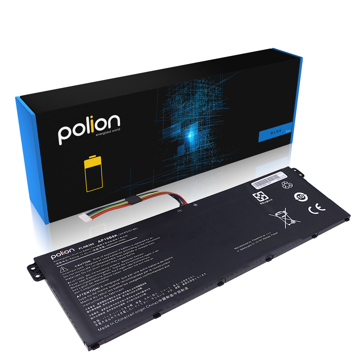 Bateria Ap19B8K Do Acer Aspire 7 A315 A715 Cb315