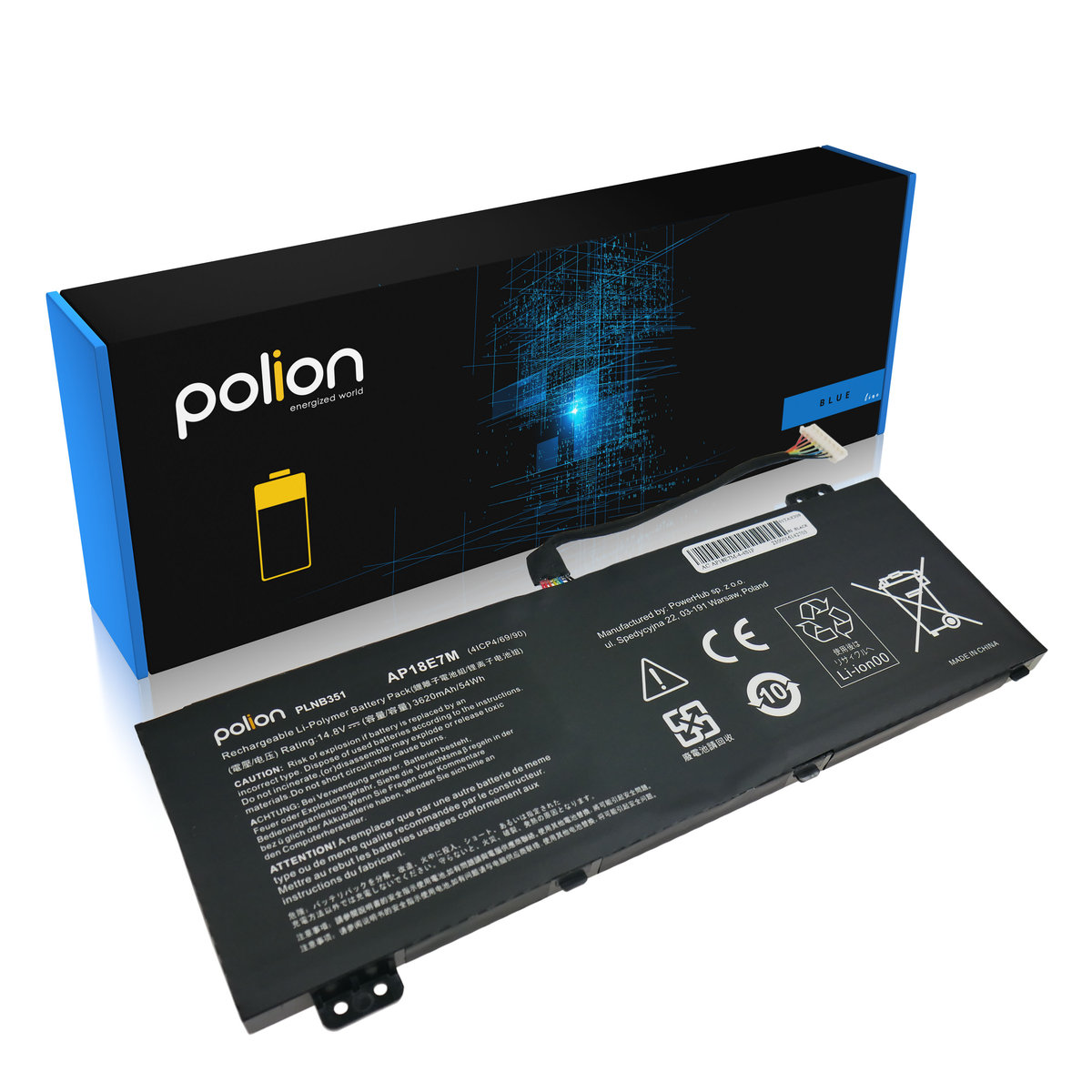 Bateria Ap18E7M Do Acer Aspire An515 An517 An715 Cn315 Cn515