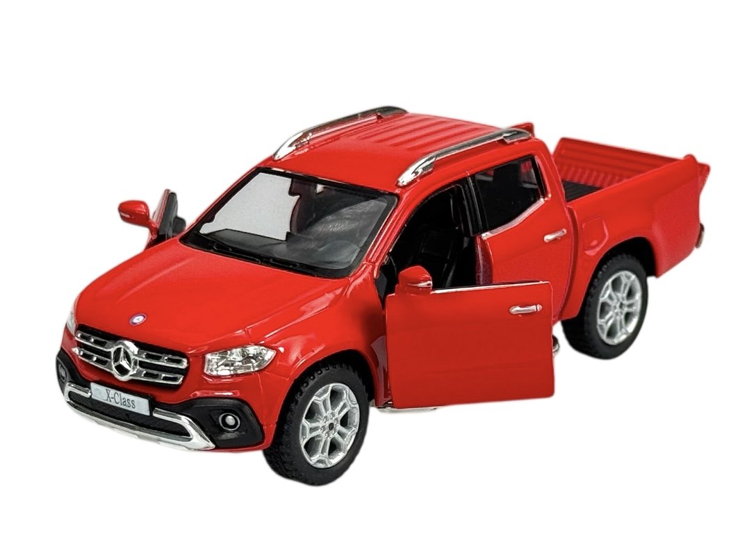 KINSMART MERCEDES-BENZ X-CLASS CZERWONY 1:42 BEZ PUDEŁKA KT5410