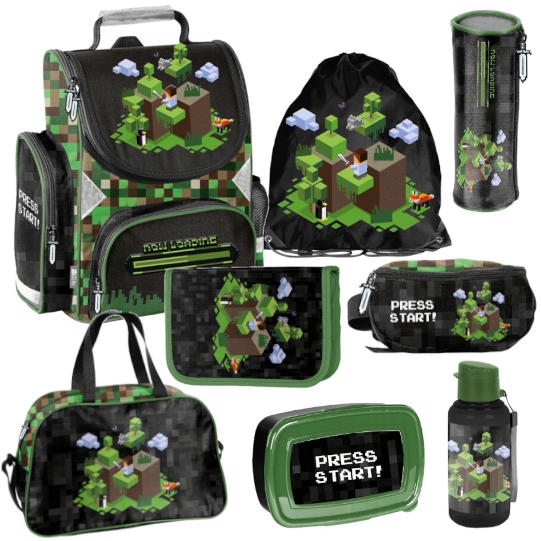 ZESTAW SZKOLNY 8-ELEMENTÓW GAME PP25PX DLA CHŁOPCA PASO