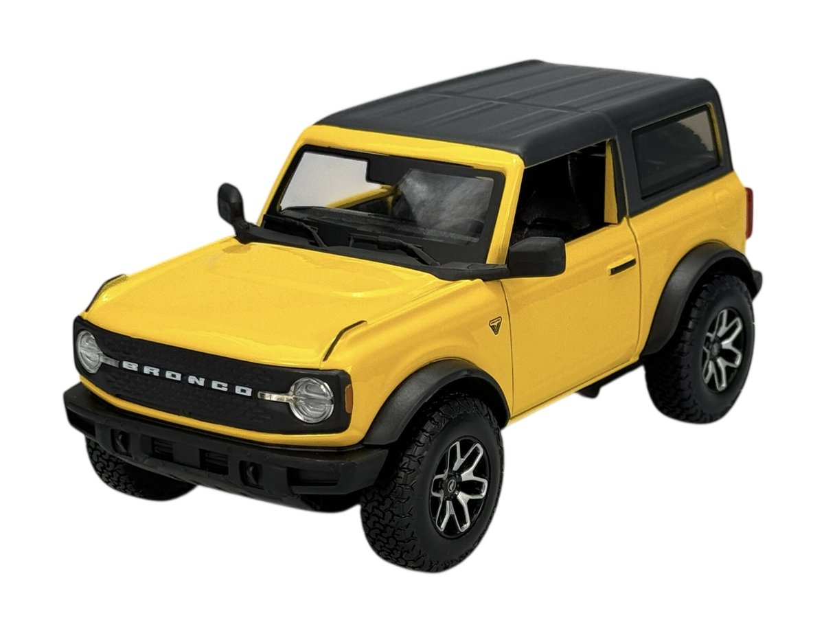 MAISTO 2021 FORD BRONCO BADLANDS ŻÓŁTY 1:24 31530