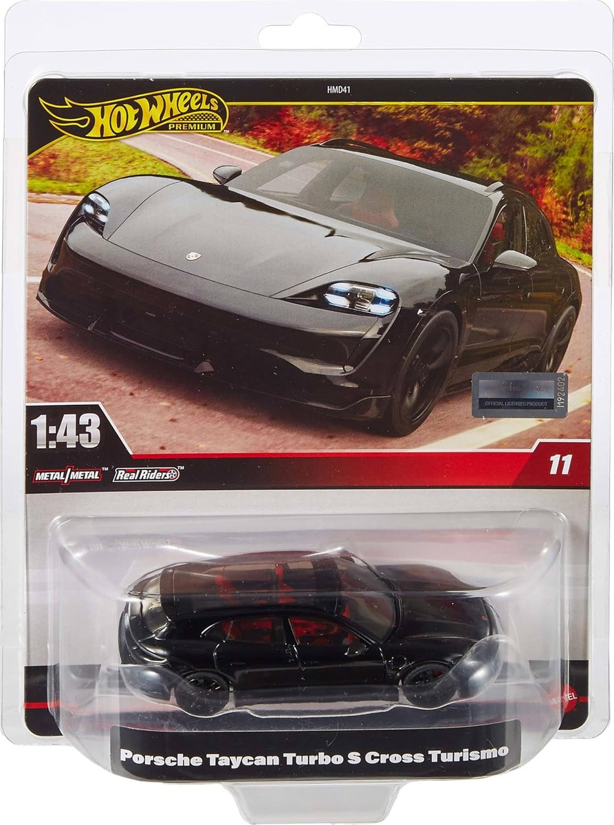 HOT WHEELS PORSCHE TAYCAN TURBO S CROSS TURISMO 1:43 HWT10
