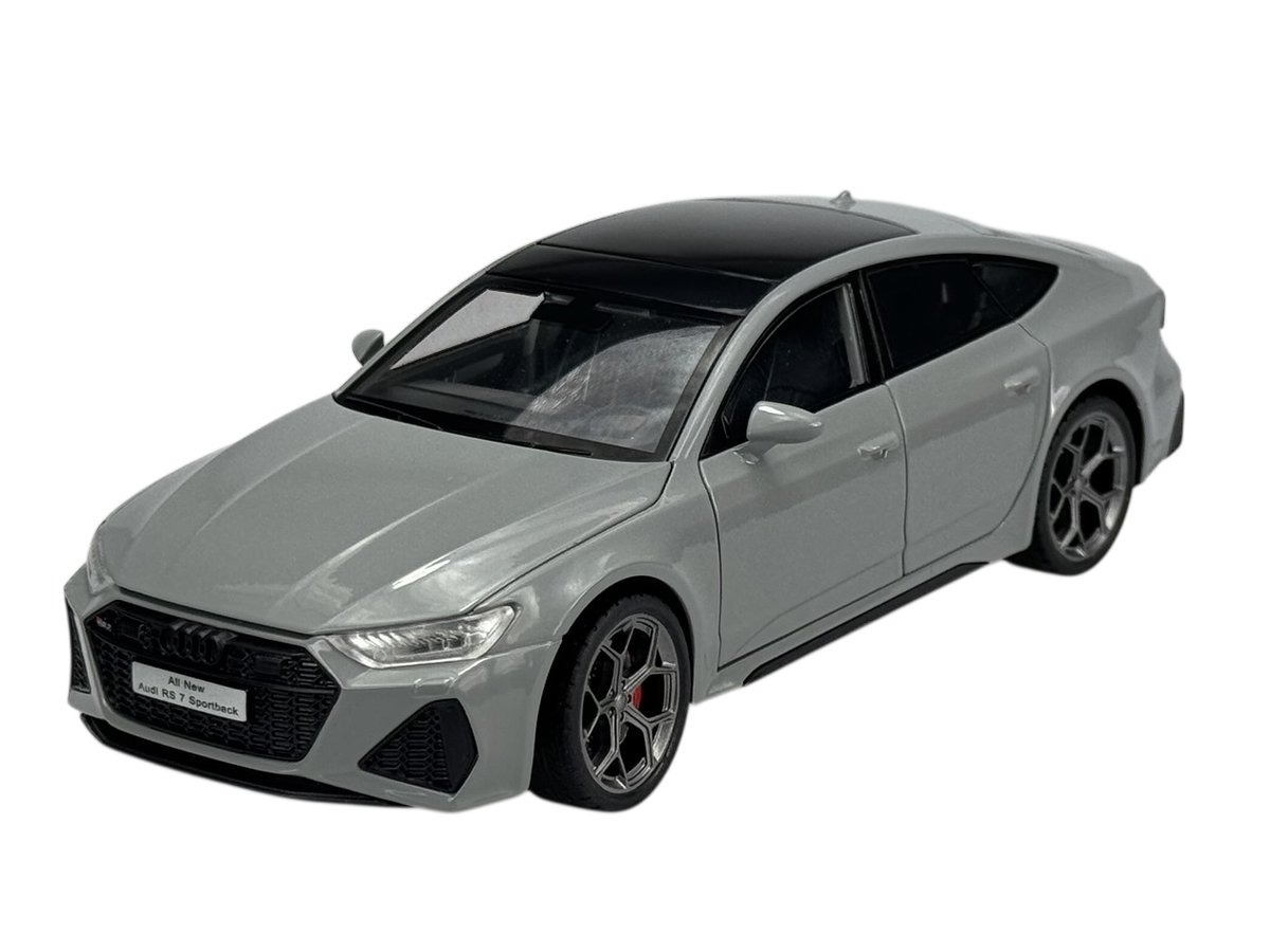 ALLOY CAR 2017 AUDI RS7 SPORTBACK SZARY 1:24