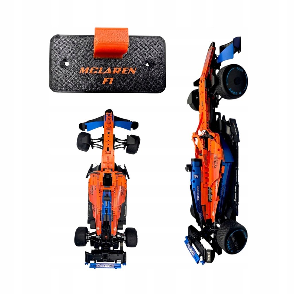 Uchwyt Ścienny do modelu Mclaren Formula 1 42141 – Ekspozytor F1
