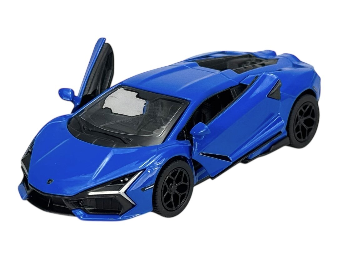 KINSMART LAMBORGHINI REVUELTO NIEBIESKI 1:38 BEZ PUDEŁKA KT5459