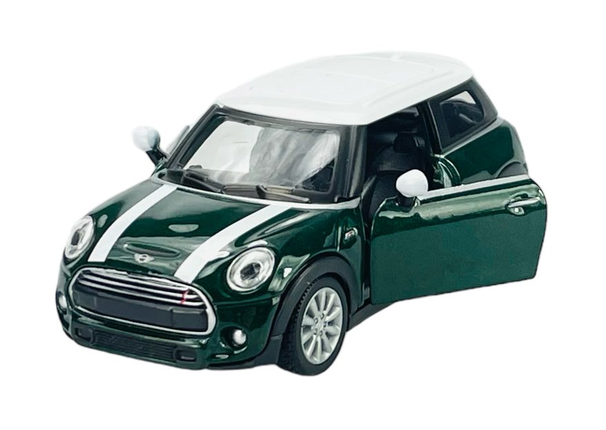Maisto Mini Cooper S Zielony Z Napędem 1:39