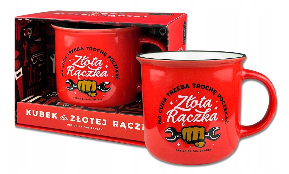 Kubek Złota Rączka Hobby Dla Majsterkowicza Prezent