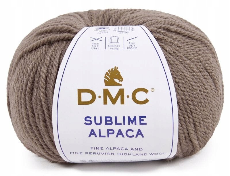 wełna DMC SUBLIME ALPACA kol. 112 / brązowy