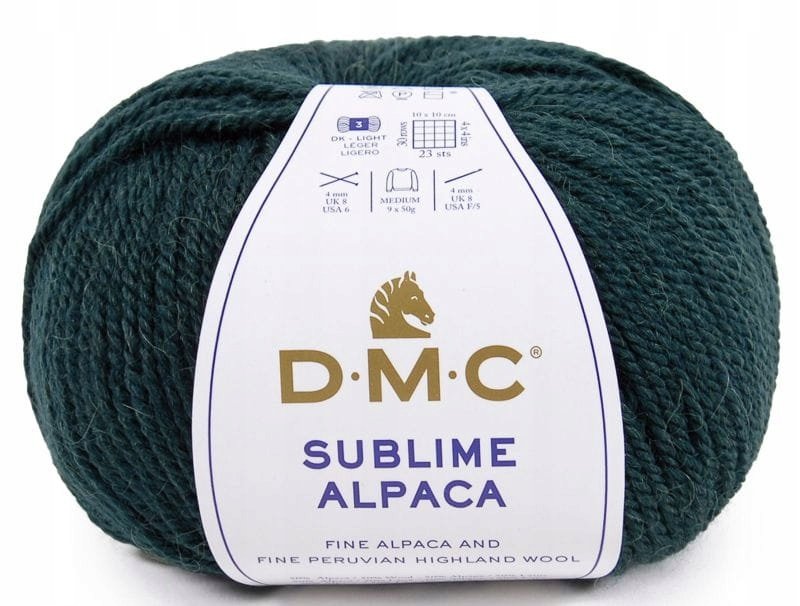 wełna DMC SUBLIME ALPACA kol. 728 / morski