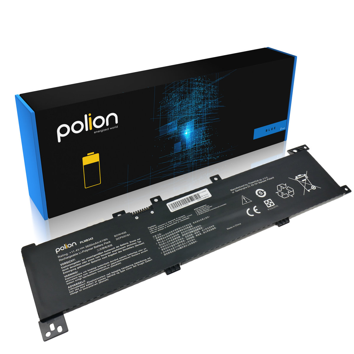 Bateria B31N1635 Do Asus Vivobook 17 A705 Pro