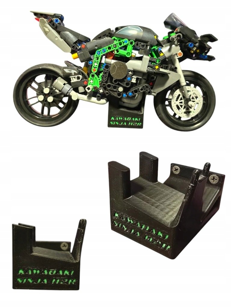 WIESZAK UCHWYT NA LEGO 42170 KAWASAKI NINJA STABILNY WYTRZYMAŁY