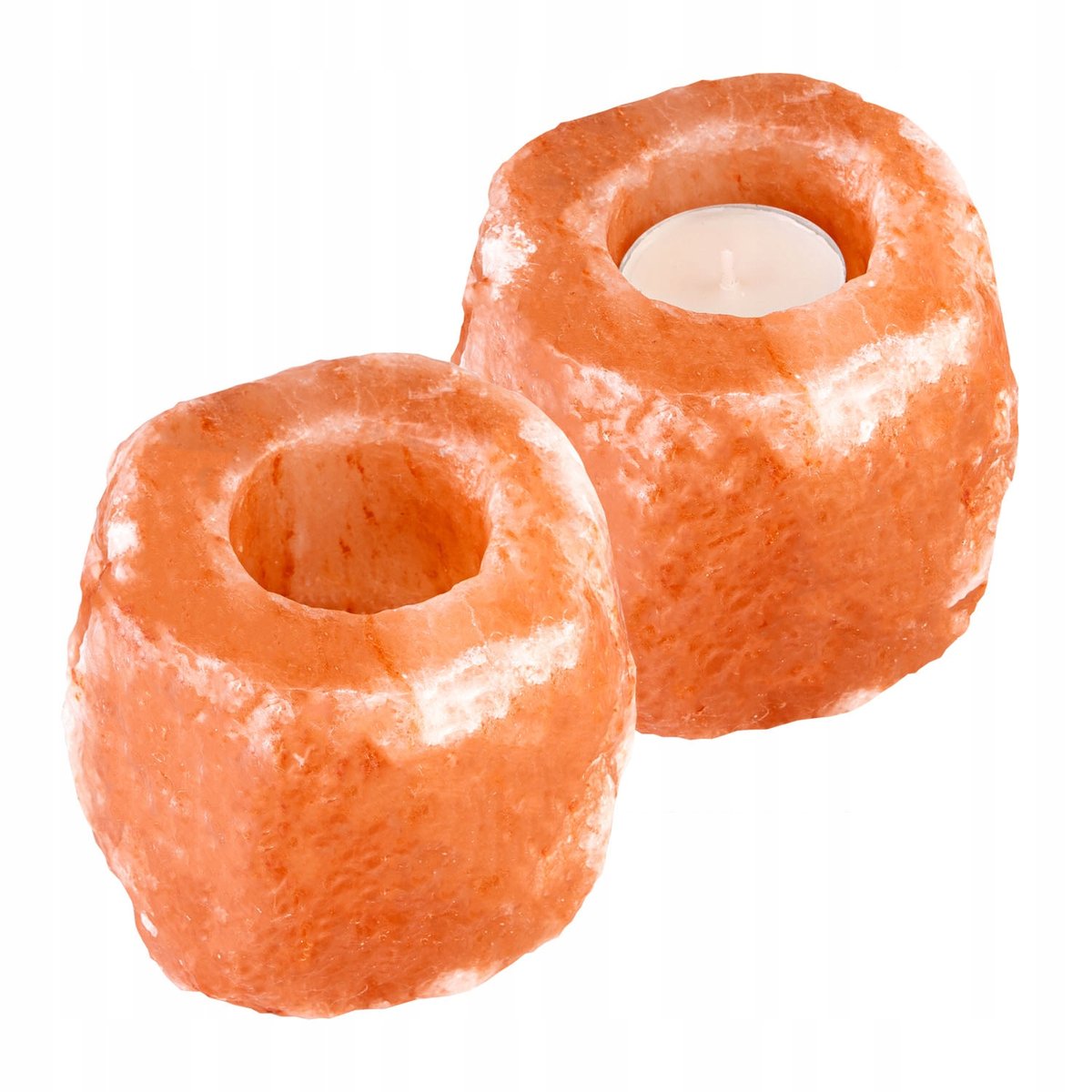 Świecznik Solny Naturalny 1-2Kg Jonizator Tealight