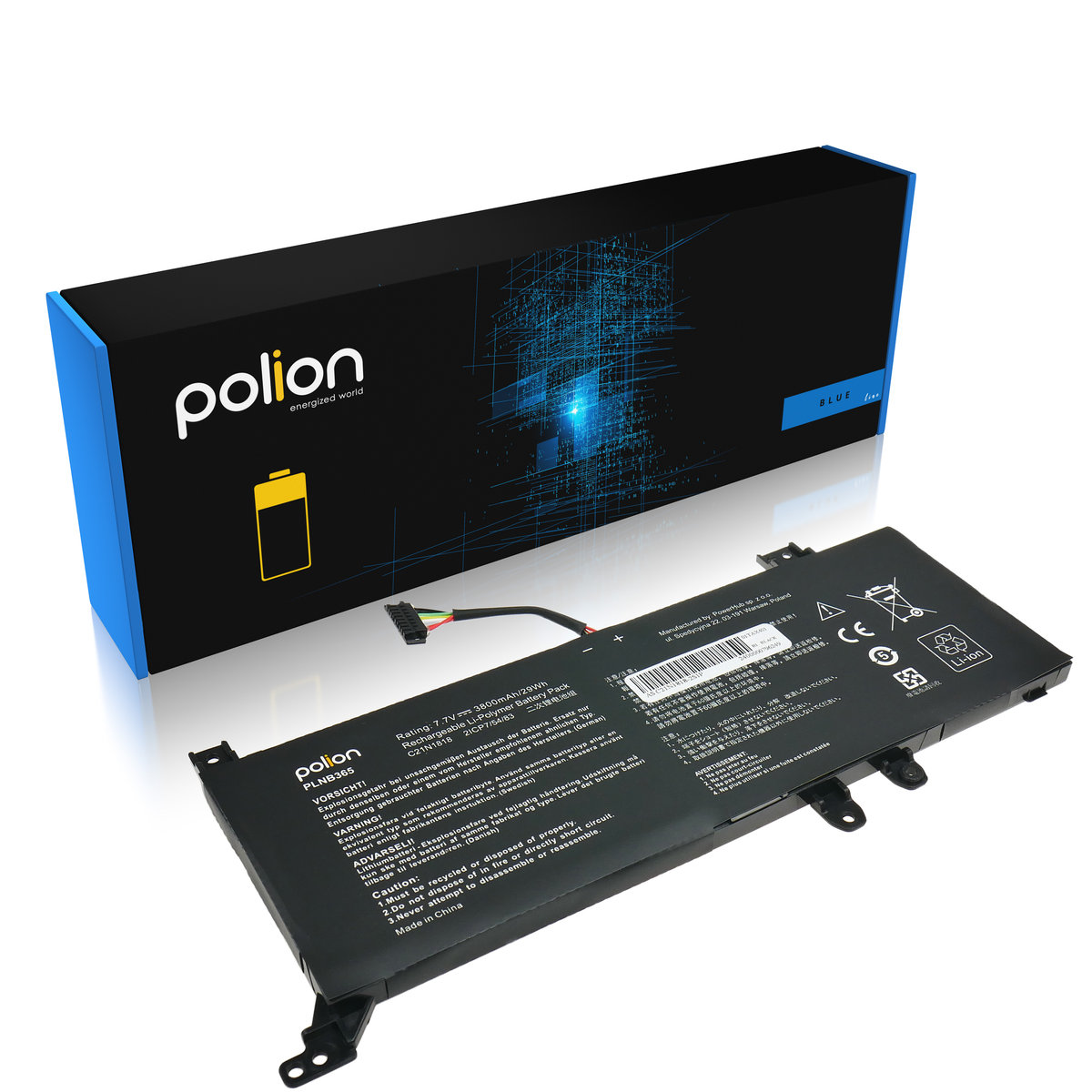 Bateria C21N1818 Do Asus A512 R512 X512 Vivobook 15