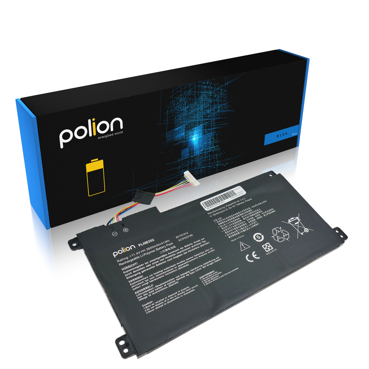 Bateria B31N1912 C31N1912 Do Asus Vivobook 14 E410Ma E410Ka E510Ma
