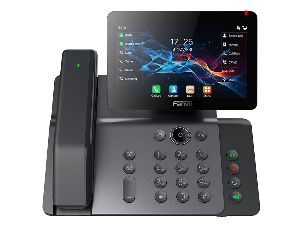 Fanvil V66 PRO telefon VoIP Ciemny Szary 20 linii IPS Wi-Fi V66 PRO