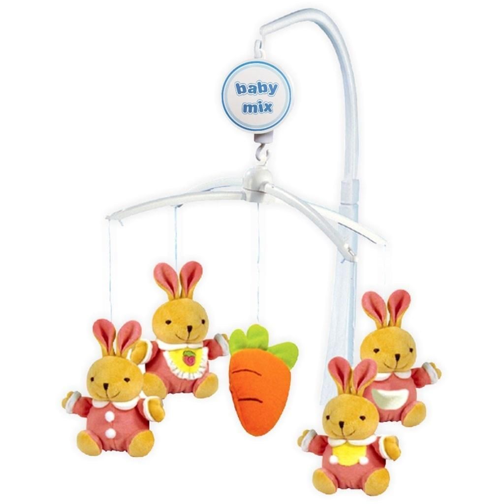Karuzelka nad łóżeczko Króliczki Baby Mix