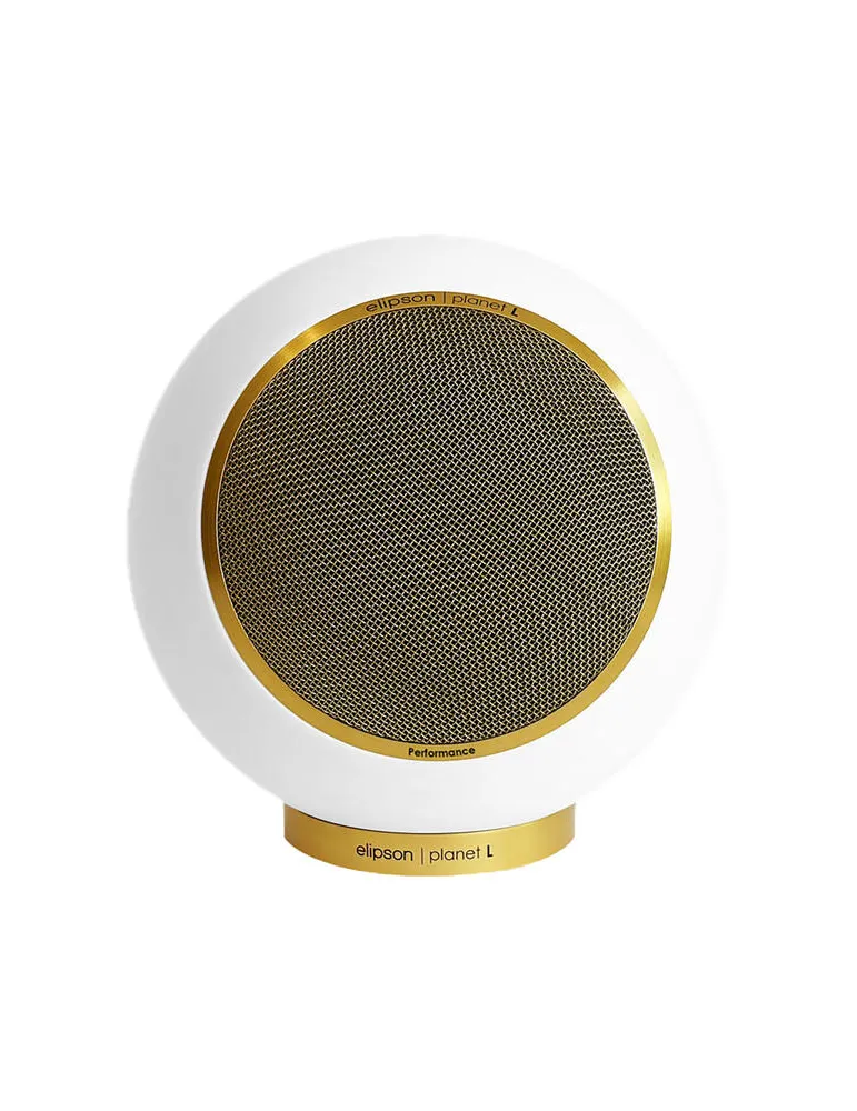 Elipson Planet L Performance Głośnik lifestyle White Matt Gold