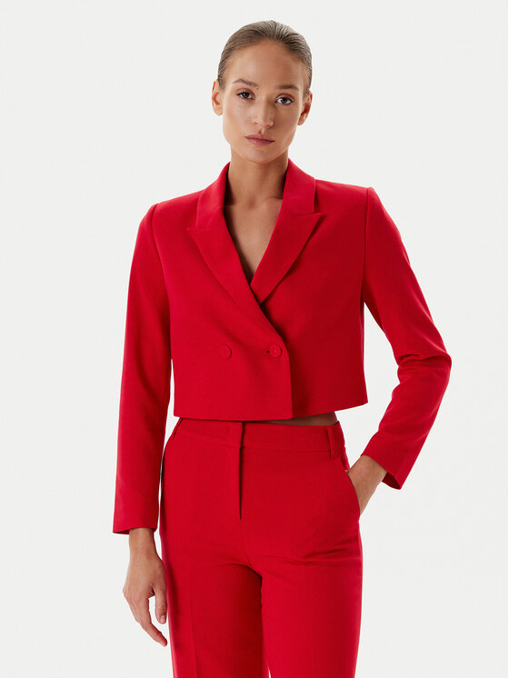 Tatuum Marynarka Renetakia T2508.025 Czerwony Slim Fit