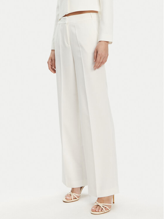 Tatuum Spodnie materiałowe Masda 2 T2508.146 Écru Wide Leg