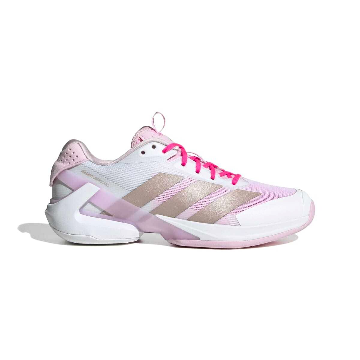 Damskie buty tenisowe adidas Adizero Ubersonic 5 White/Pink EUR 41 1/3