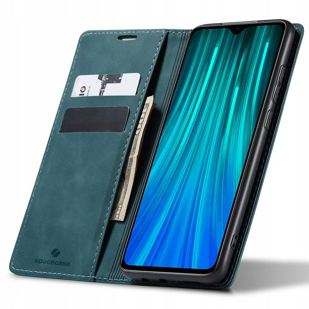Eleganckie etui z klapką portfel kieszonka pokrowiec do Redmi Note 8 Pro