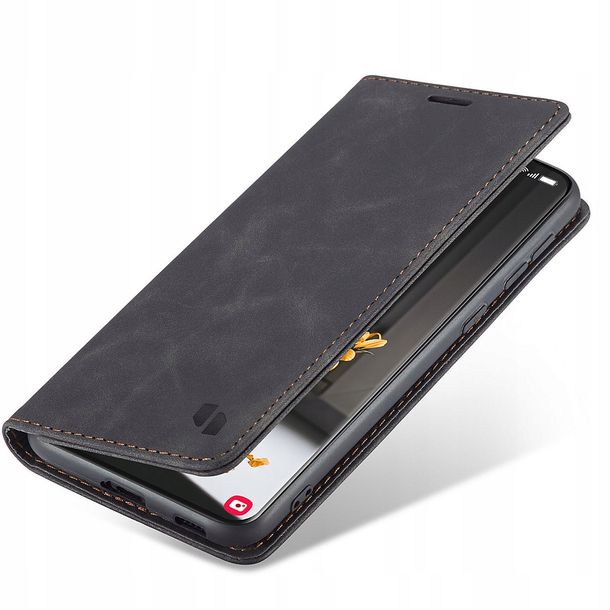 Eleganckie etui z klapką portfel kieszonka pokrowiec do Galaxy S21 Ultra