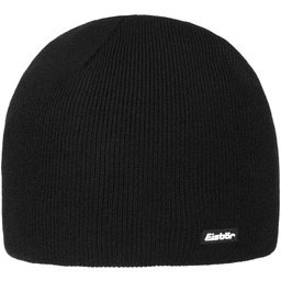 Czapka Beanie Uni by Eisbär, czarny, One Size