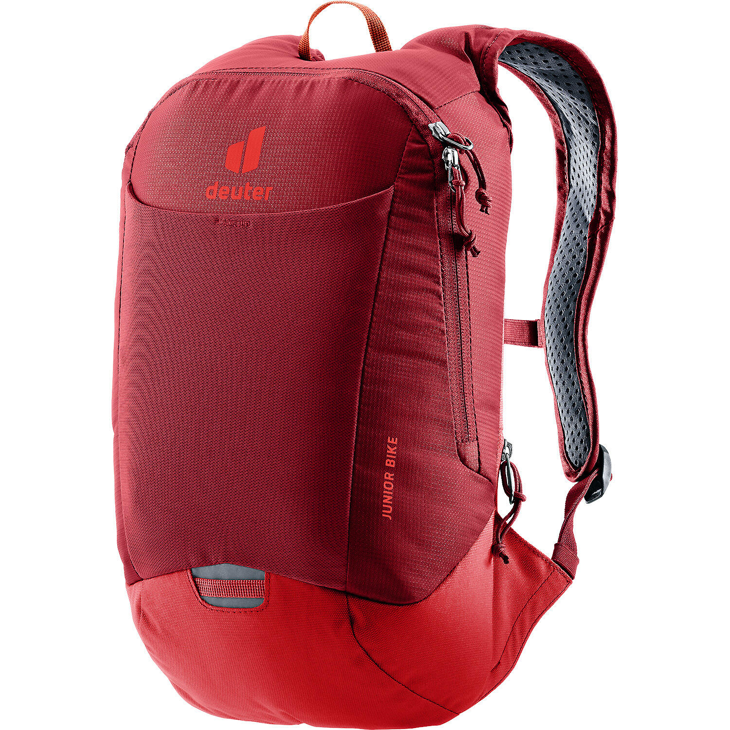 deuter Junior Bike plecak rowerowy dla dzieci, Masala-wiśnia, 8 L, Minimalistyczny