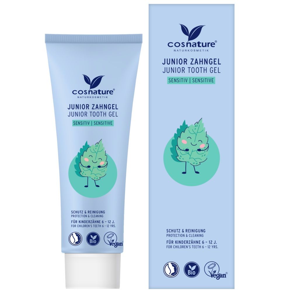 _Junior Tooth Gel żel do zębów wrażliwych dla dzieci 6-12 lat Rumianek i Mięta