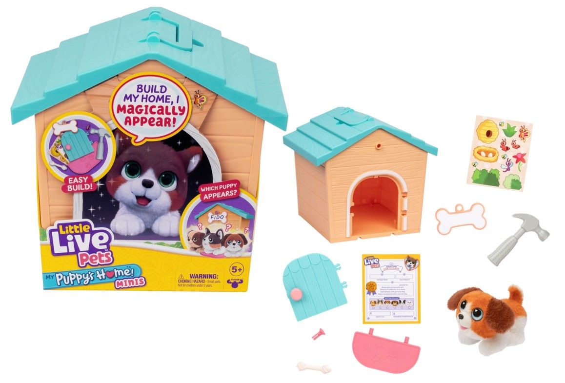 Little Live Pets szczeniak z budą