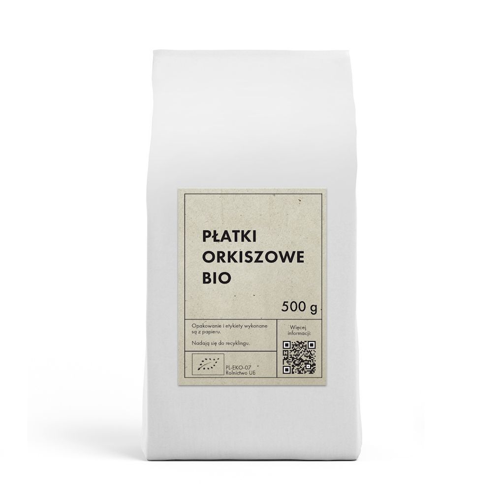 The Planet Płatki orkiszowe 500 g Bio - żywność