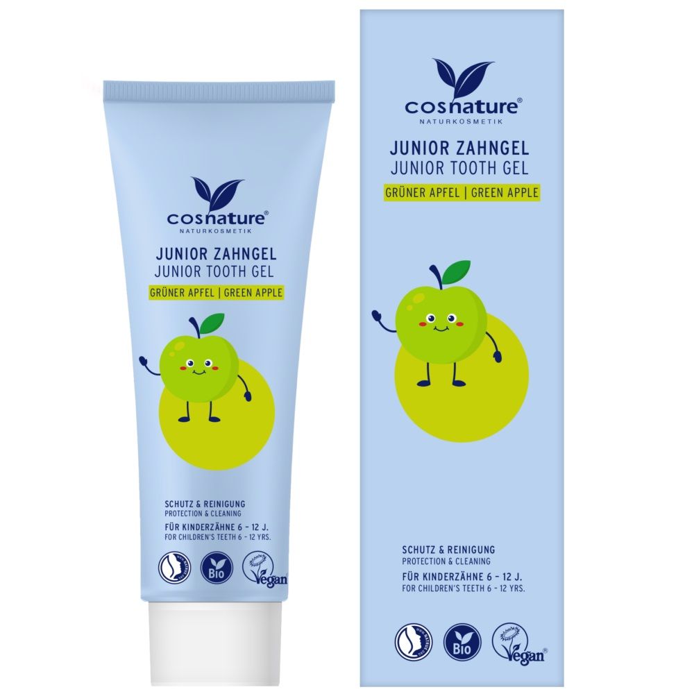 _Junior Tooth Gel żel do zębów wrażliwych dla dzieci 6-12 lat Jabłko