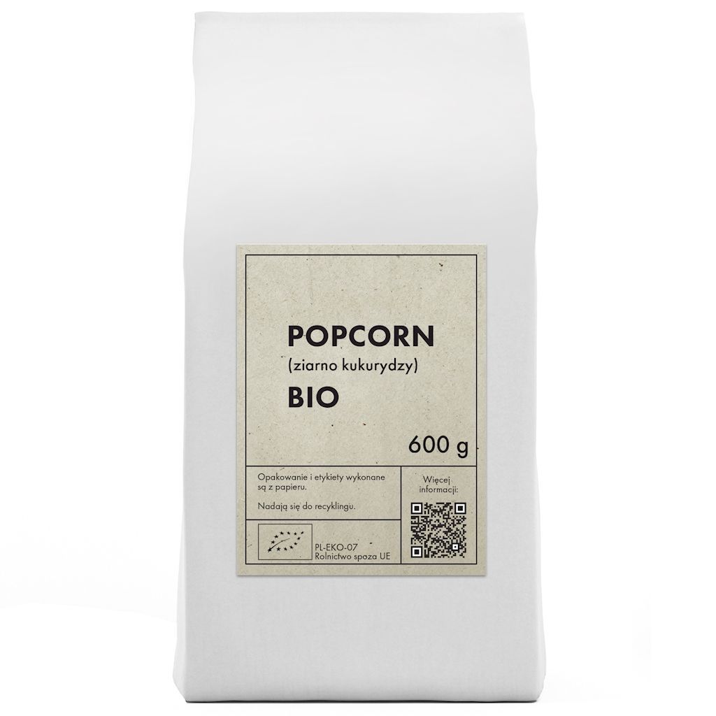 The Planet Popcorn (ziarno kukurydzy) 600 g Bio - słodycze lub przekąska