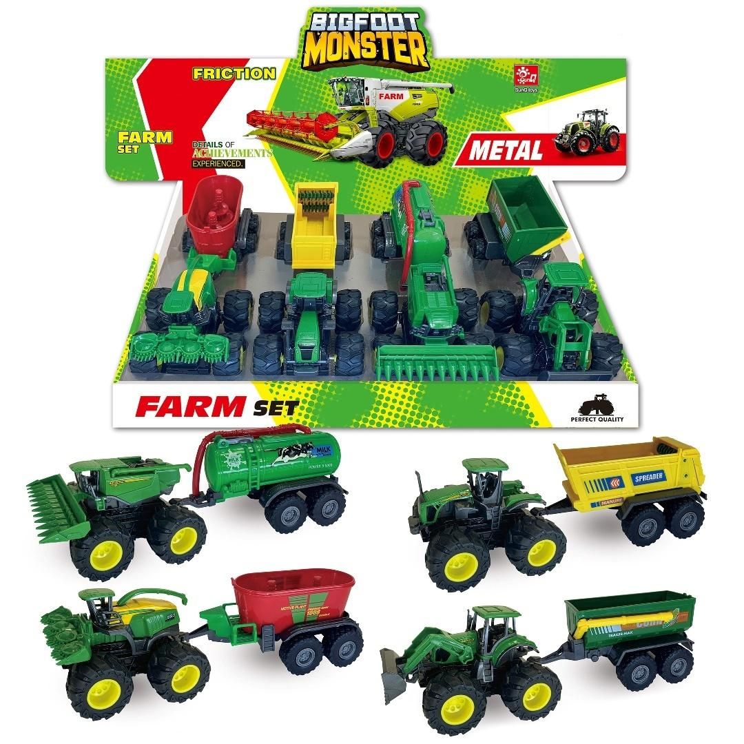 Pojazd rolniczy metal traktor przyczepa Mix Trifox - model lub pojazd
