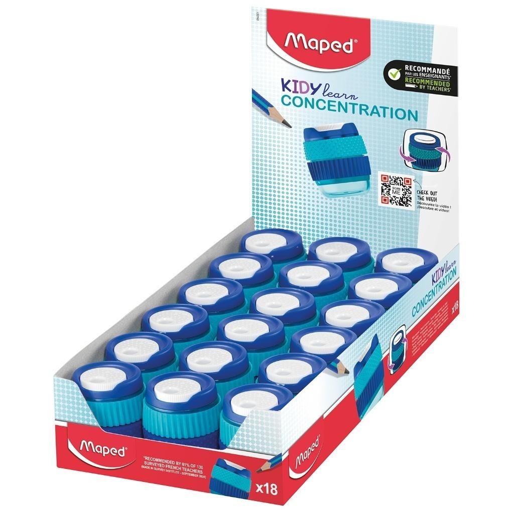 Temperówka Kidy Learn Concentration 18szt Maped