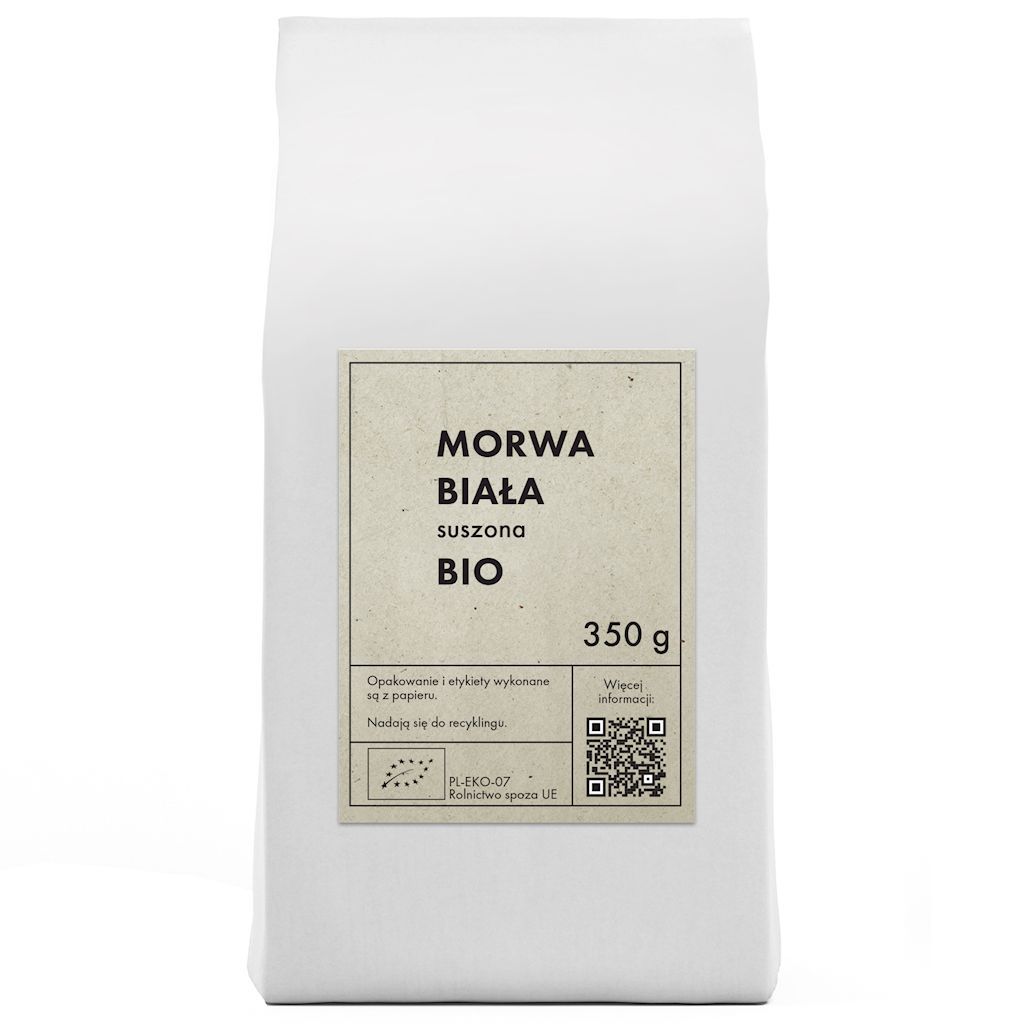 The Planet Morwa biała suszona 350 g Bio - żywność