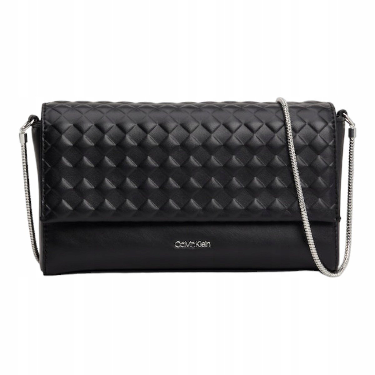 Calvin klein torebka damska calvin mini quilt mini crossbody czarna