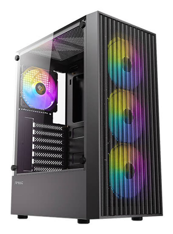 Antec AX27 RGB Midi Tower Czarny 0-761345-10205-6