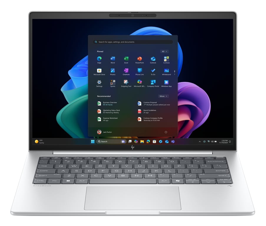 HP EliteBook 8 G1a Next Gen AI PC Copilot+ PC AMD Ryzen AI 5 340 35,6 cm (14