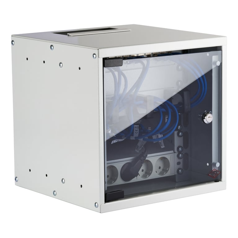 EFB Elektronik WGB-1006GR.30-SET1 stojak 6U Szafa wisząca Szary WGB-1006GR.30-SET1