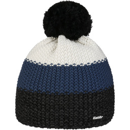 Czapka Beanie Star Pompon RL by Eisbär, czarny, One Size