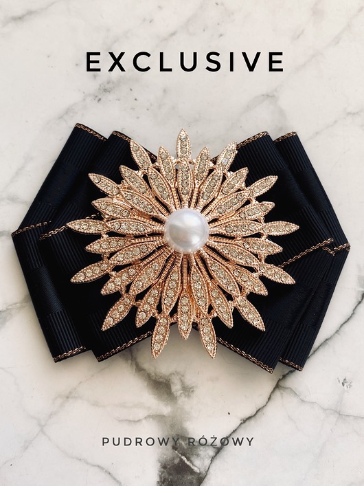 Kolekcja Exclusive Brosza z cudownym kwiatem z perłą NEW