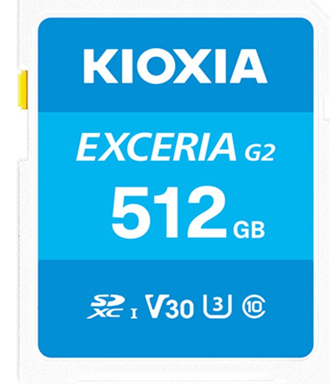 Kioxia LNEX2L512GG4 pamięć flash 512 GB SDXC UHS-I Klasa 10 LNEX2L512GG4