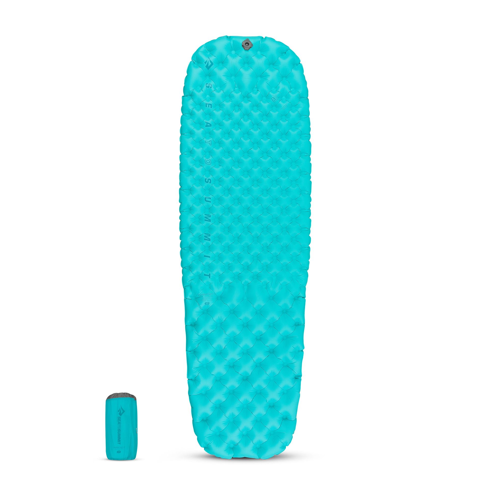 SEA TO SUMMIT Comfort Light Dmuchana mata termiczna Regular Kobiety, carribean 2021