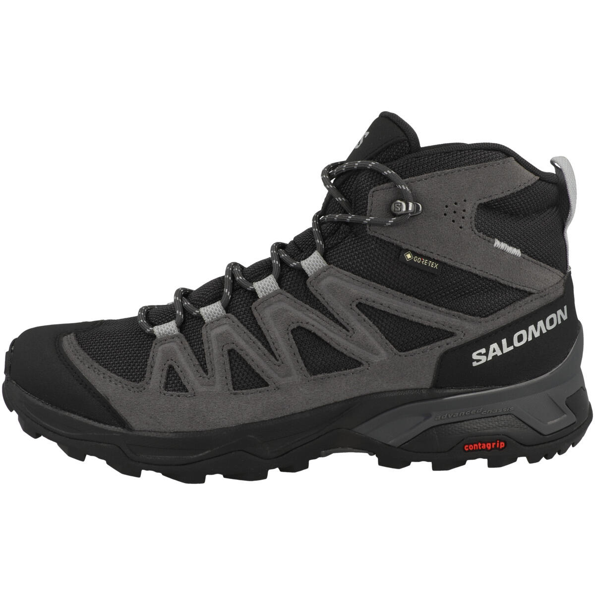 Buty męskie Salomon X Ward Leather Mid Gore-Tex Rozmiar butów (UE): 44 2/3 / Kolor: czarny