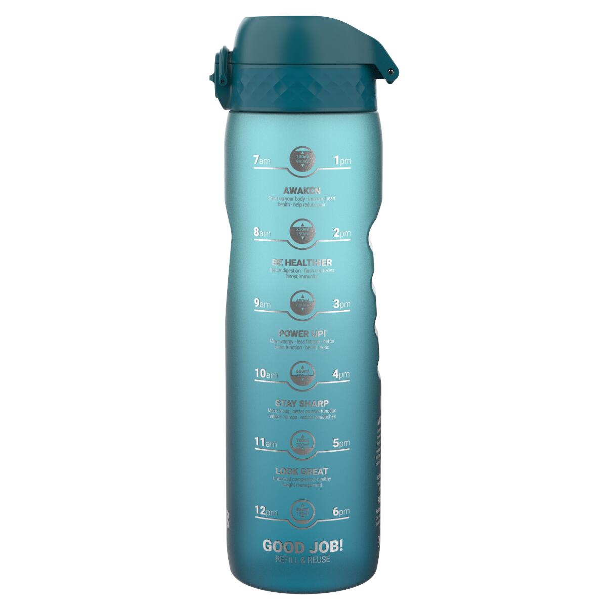 Ion8 Butelka Na Wodę Bidon 1000ml 1 litr Z Miarką